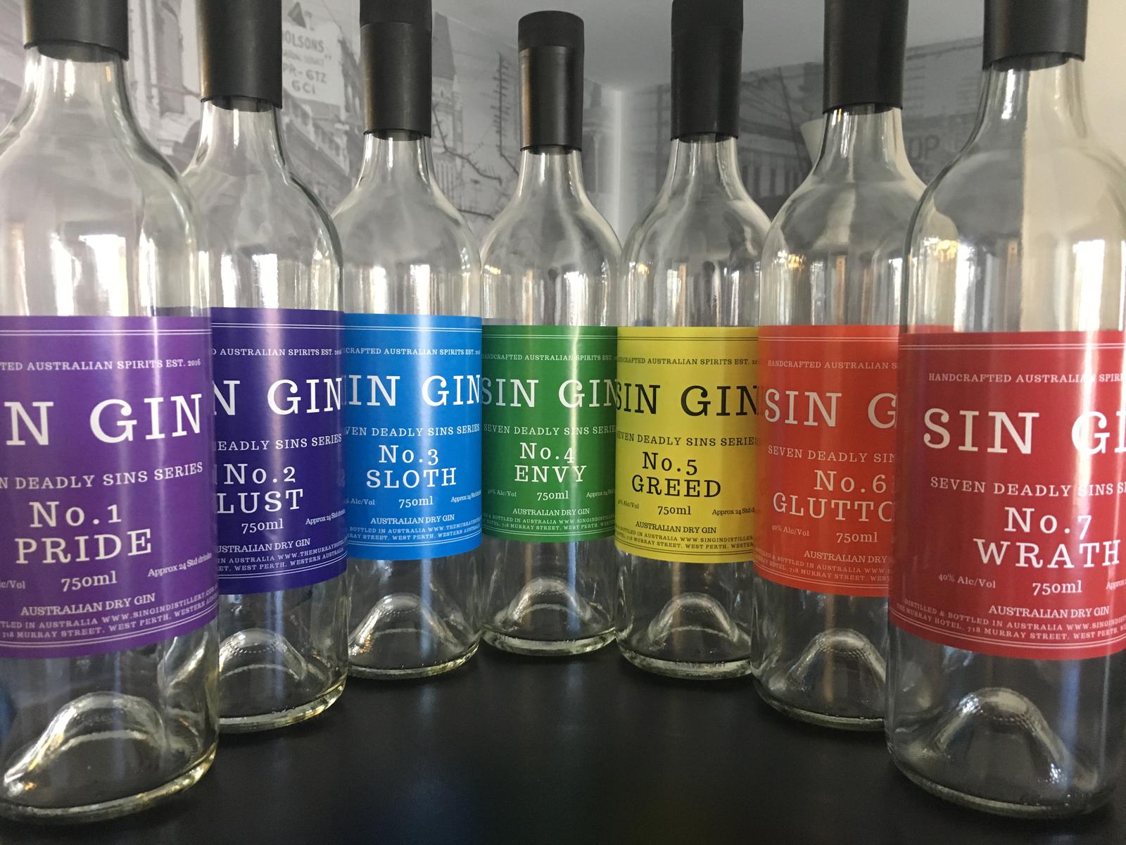 Sin Gin Distillery Perth Makers Market
